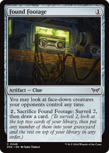 Found Footage [Duskmourn: House of Horror] [Foil]