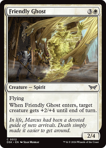 Friendly Ghost [Duskmourn: House of Horror] [Foil]