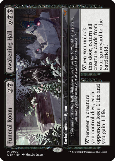 Funeral Room // Awakening Hall [Duskmourn: House of Horror] [Foil]