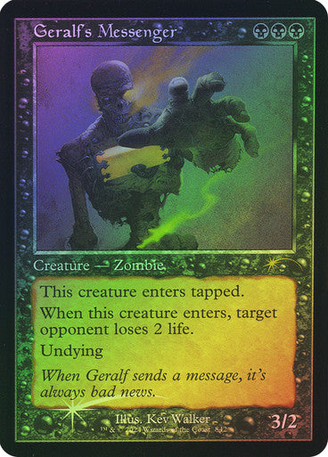 Geralf's Messenger (842) (Retro Frame) [Secret Lair Drop Series]