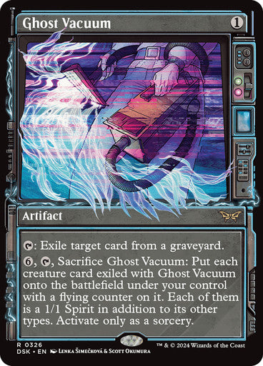 Ghost Vacuum (Showcase) [Duskmourn: House of Horror] [Foil]