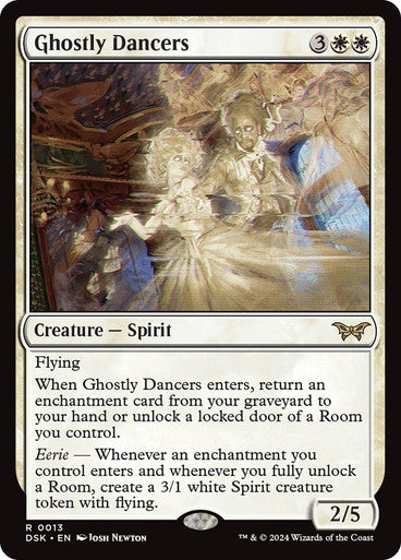 Ghostly Dancers [Duskmourn: House of Horror] [Foil]