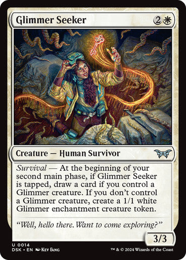 Glimmer Seeker [Duskmourn: House of Horror] [Foil]