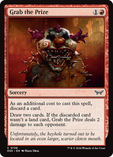 Grab the Prize [Duskmourn: House of Horror] [Foil]