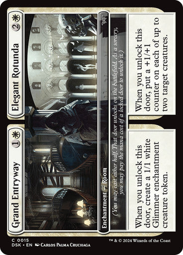 Grand Entryway // Elegant Rotunda (0015) [Duskmourn: House of Horror] [Foil]