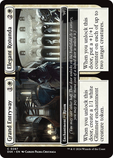 Grand Entryway // Elegant Rotunda (0287) [Duskmourn: House of Horror] [Foil]