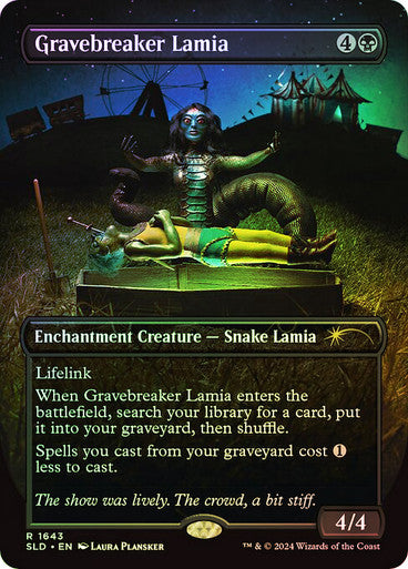 Gravebreaker Lamia (Rainbow Foil) [Secret Lair Drop Series]