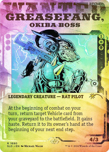 Greasefang, Okiba Boss [Secret Lair Drop Series] [Foil]