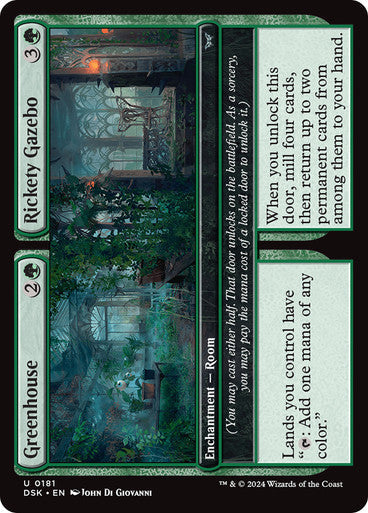 Greenhouse // Rickety Gazebo [Duskmourn: House of Horror] [Foil]