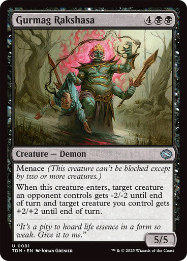 Gurmag Rakshasa [Tarkir: Dragonstorm] [Foil]