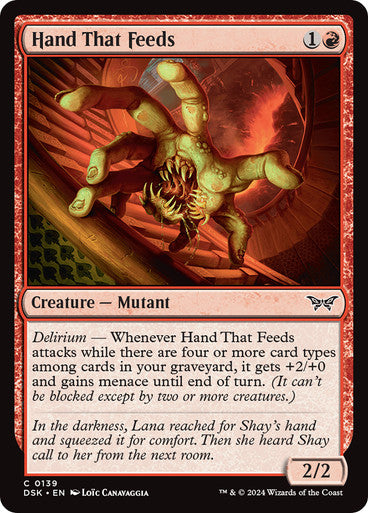 Hand That Feeds [Duskmourn: House of Horror] [Foil]