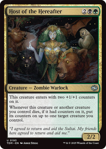 Host of the Hereafter [Tarkir: Dragonstorm] [Foil]