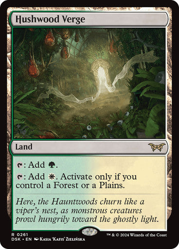 Hushwood Verge [Duskmourn: House of Horror] [Foil]