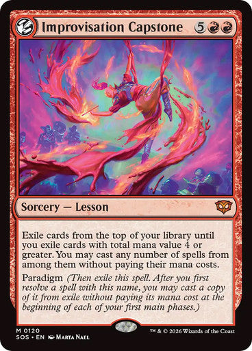 Improvisation Capstone [Secrets of Strixhaven] [Foil]