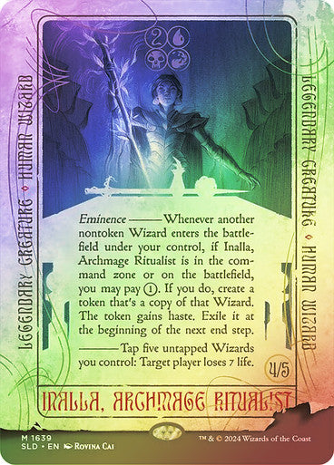 Inalla, Archmage Ritualist (Rainbow Foil) [Secret Lair Drop Series]