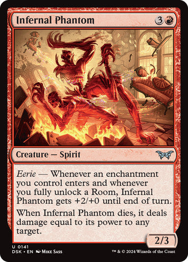 Infernal Phantom [Duskmourn: House of Horror] [Foil]