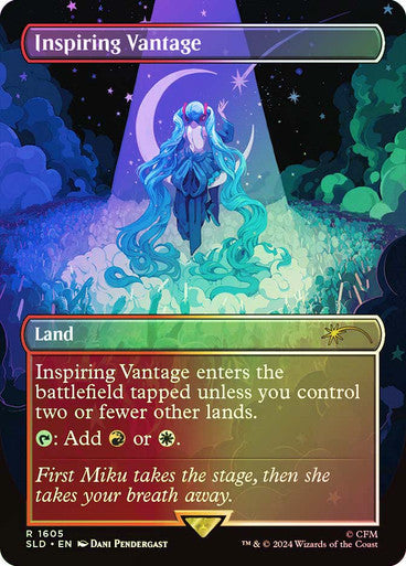 Inspiring Vantage (1605) (Rainbow Foil) [Secret Lair Drop Series]