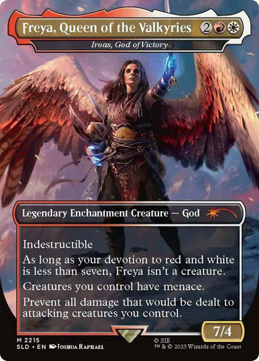 Freya, Queen of the Valkyries - Iroas, God of Victory [Secret Lair Drop Series] [Foil]
