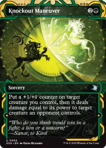 Knockout Maneuver [Secrets of Strixhaven: Mystical Archive] [Foil]