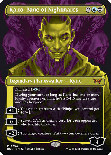 Kaito, Bane of Nightmares (Showcase) [Duskmourn: House of Horror] [Foil]