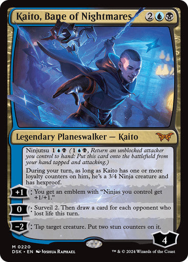 Kaito, Bane of Nightmares [Duskmourn: House of Horror] [Foil]