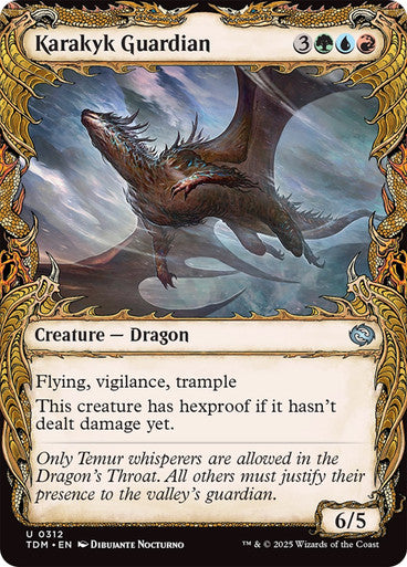 Karakyk Guardian (Showcase) [Tarkir: Dragonstorm] [Foil]