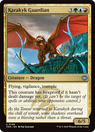 Karakyk Guardian [Tarkir: Dragonstorm] [Foil]