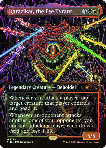 Karazikar, the Eye Tyrant (Rainbow Foil) [Secret Lair Drop Series]