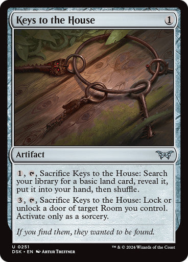 Keys to the House [Duskmourn: House of Horror] [Foil]