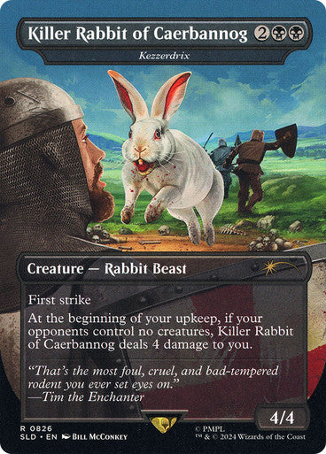 Killer Rabbit of Caerbannog - Kezzerdrix [Secret Lair Drop Series] [Foil]