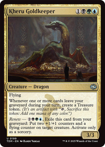 Kheru Goldkeeper [Tarkir: Dragonstorm] [Foil]