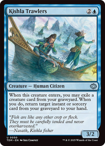 Kishla Trawlers [Tarkir: Dragonstorm] [Foil]