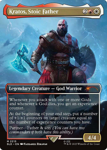 Kratos, Stoic Father [Secret Lair Drop Series] [Foil]