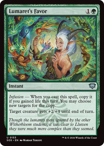 Lumaret's Favor [Secrets of Strixhaven]