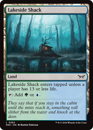 Lakeside Shack [Duskmourn: House of Horror] [Foil]
