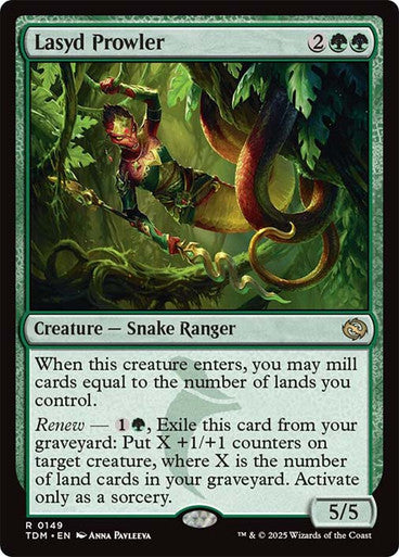 Lasyd Prowler [Tarkir: Dragonstorm] [Foil]