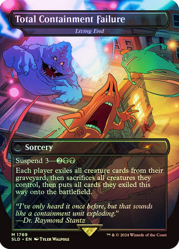 Total Containment Failure - Living End (Rainbow Foil) [Secret Lair Drop Series]