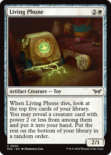 Living Phone [Duskmourn: House of Horror] [Foil]