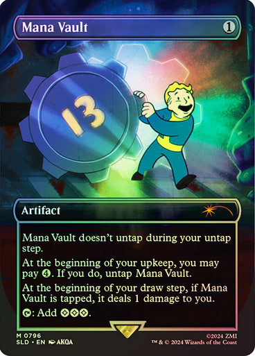 Mana Vault (Rainbow Foil) [Secret Lair Drop Series]