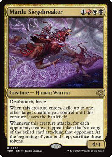 Mardu Siegebreaker [Tarkir: Dragonstorm] [Foil]