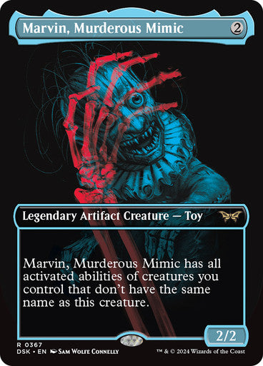 Marvin, Murderous Mimic (Showcase) [Duskmourn: House of Horror] [Foil]