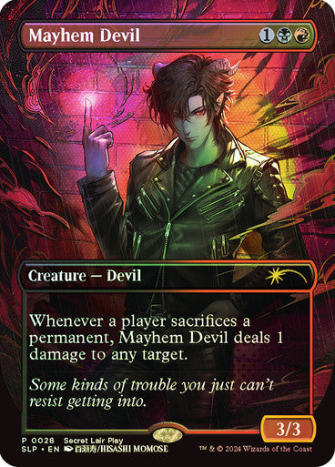 Mayhem Devil (Rainbow Foil) [Secret Lair Drop Series]