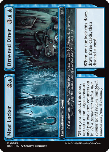 Meat Locker // Drowned Diner [Duskmourn: House of Horror] [Foil]
