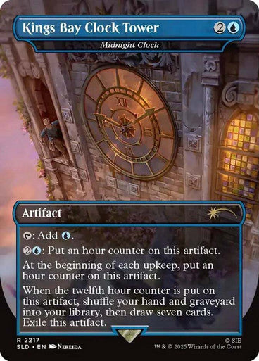 Kings Bay Clock Tower - Midnight Clock [Secret Lair Drop Series] [Foil]