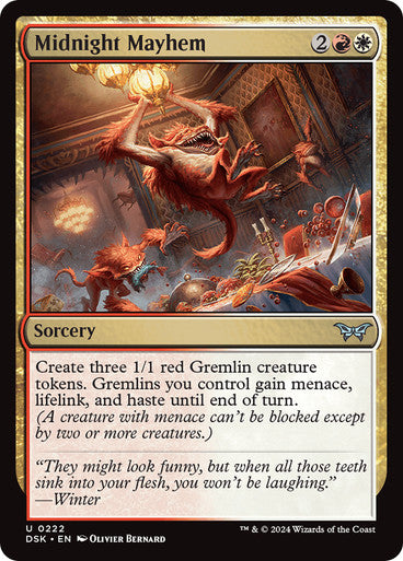 Midnight Mayhem [Duskmourn: House of Horror] [Foil]