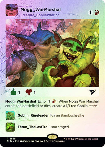 Mogg War Marshal (Rainbow Foil) [Secret Lair Drop Series]