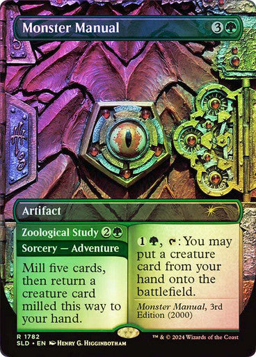 Monster Manual (Rainbow Foil) [Secret Lair Drop Series]