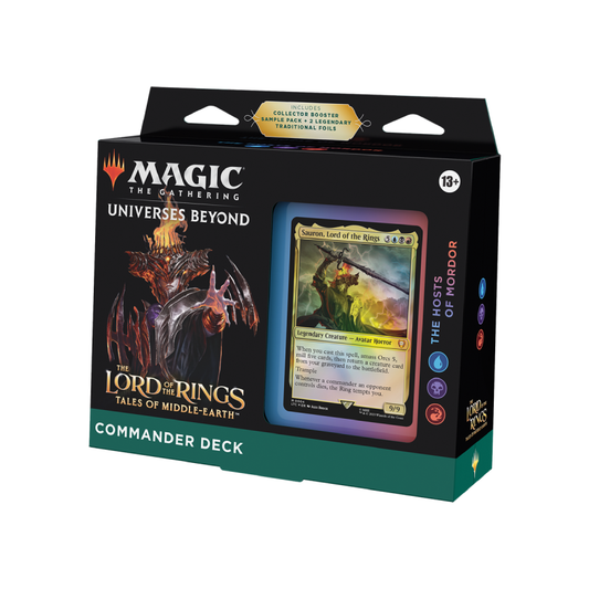 The Lord of The Rings: Tales of Middle-Earth Commander Deck - The Hosts Of Mordor