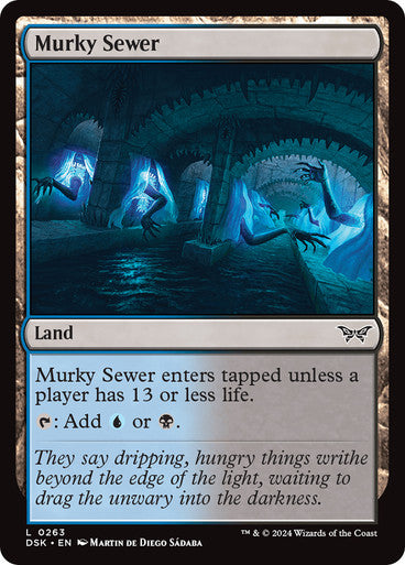 Murky Sewer [Duskmourn: House of Horror] [Foil]