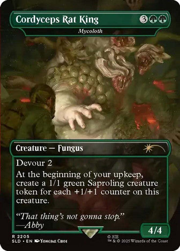 Cordyceps Rat King - Mycoloth [Secret Lair Drop Series] [Foil]